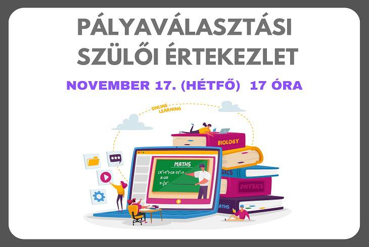 Pályaválasztási szülői értekezlet Pályaválasztási szülői értekezlet