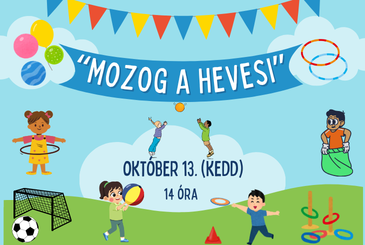 Mozog a Hevesi - j�t�kos csal�di sportd�lut�n