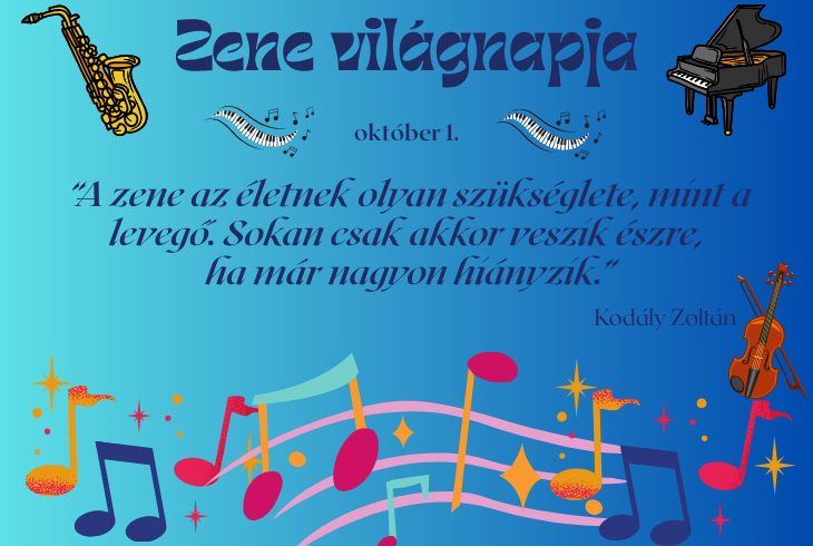 Zene vil�gnapja