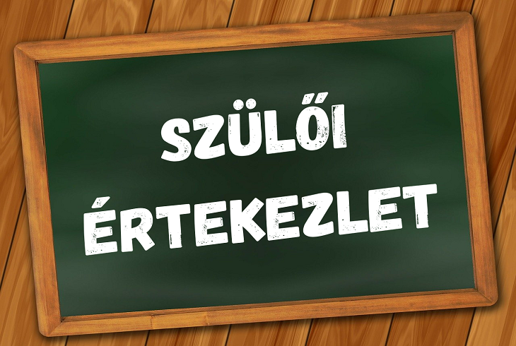 Szülői értekezlet - 1. évfolyamon és a 4.a, 4.b, 5.c, 6.c osztályokban Szülői értekezlet - 1. évfolyamon és a 4.a, 4.b, 5.c, 6.c osztályokban