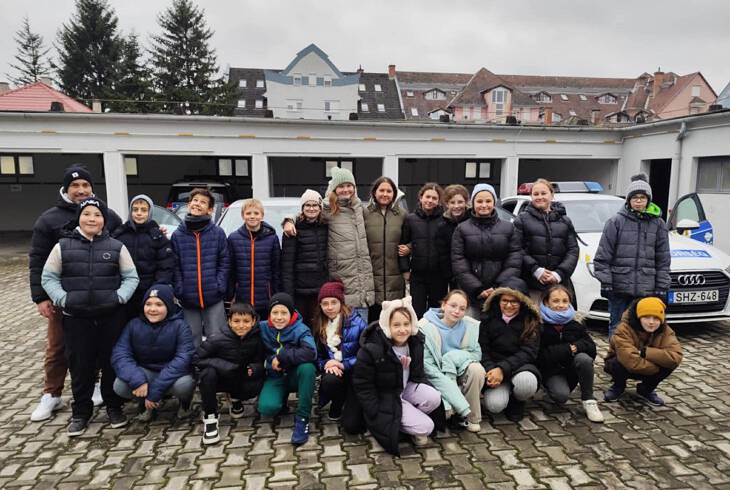 5.c osztly elltogatott a Nagykanizsai Rendrkapitnysgra