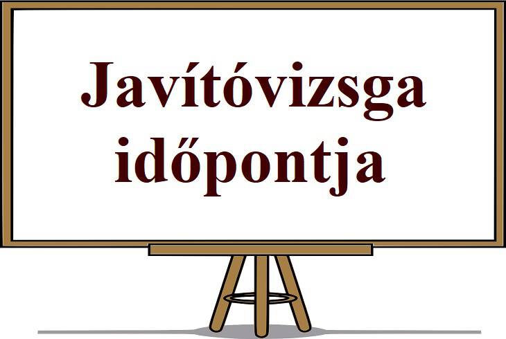 Javtvizsga idpontja