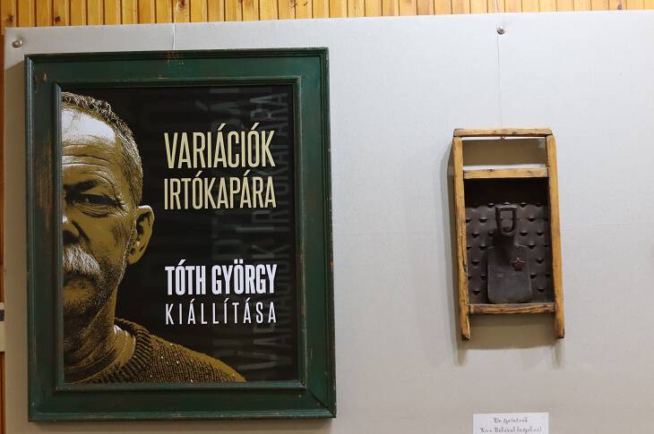 Tth Gyrgy vrdai alkot killtsnak megnyitja